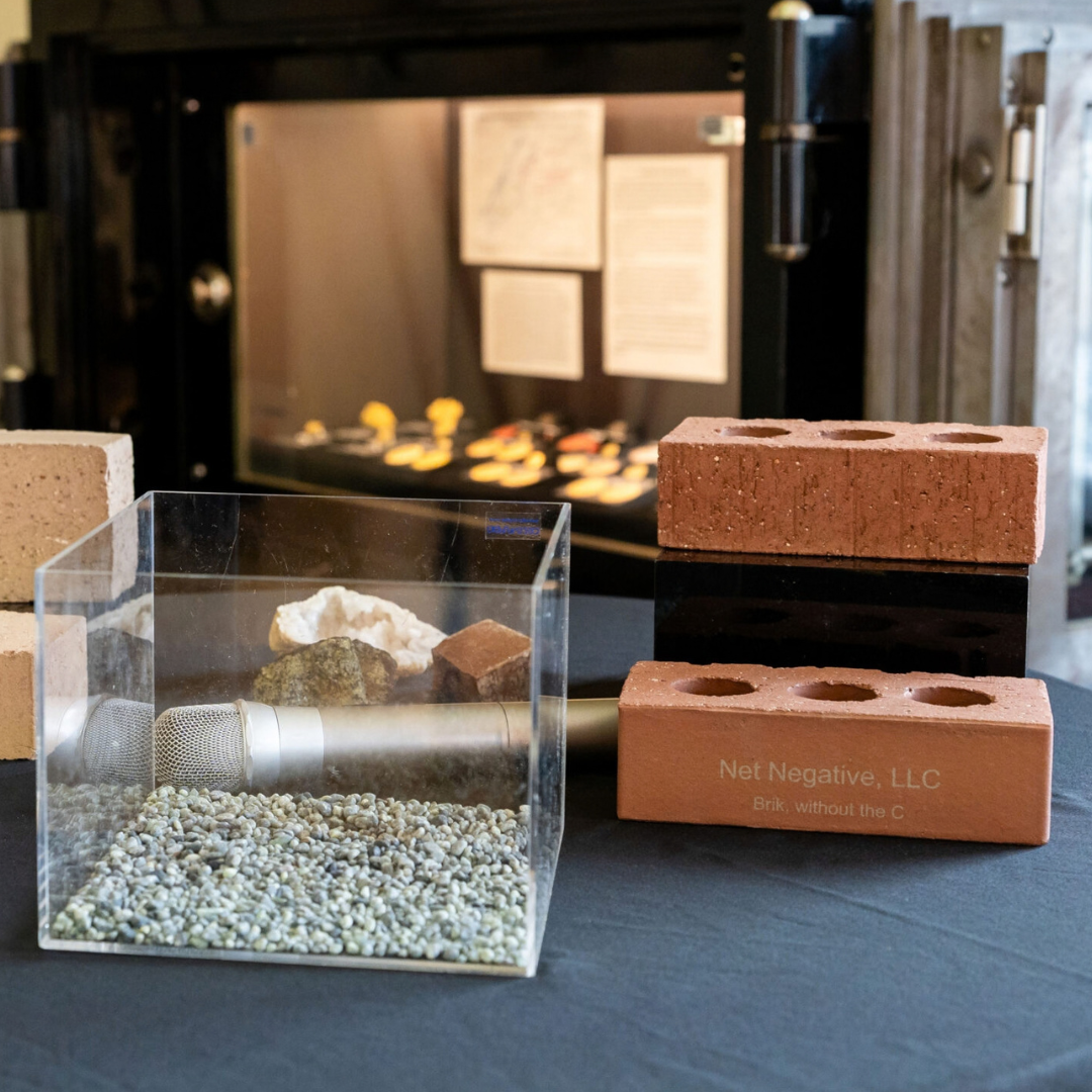 Carbon Core is a net zero carbon masonry technology developed to turn a traditional building material into a tool for carbon sequestration. Manufactured by Lakewood-based Summit Brick using technology invented in Golden, each Carbon Core brick incorporates approximately 1.5 pounds of olivine sand and is designed to sequester roughly one pound of atmospheric carbon dioxide. The technology also improves resistance to freeze-thaw cycles and cracking. If one Colorado brick manufacturer converted its production entirely to Carbon Core technology, the company estimates it could remove approximately 30 million pounds of carbon dioxide from the atmosphere each year.